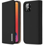Dux ducis Wish Bookcase etui iz pravega usnja za iPhone 12 Pro Max črna | Shoptok.si