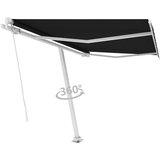  Prostostoječa ročno zložljiva tenda 300x250 cm antracitna, (20728604) | Shoptok.si