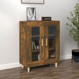  Komoda boja dimljenog hrasta 69,5x34x90 cm konstruirano drvo | shoptok.hr