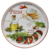 Saturnia Pizza krožnik napoli / 33cm / Foods rdeč / 6kos, (21364710) Cene