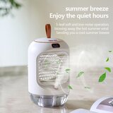 Venisymlis Namizni Ventilator Usb Mobile Majhen Osebni Prostor Prenosna Mini Klimatska Naprava Hladilnik Zraka, (22070454) | Shoptok.si