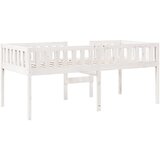  Dječji krevet bez madraca bijeli 90x190 cm od masivne borovine | Eponuda.com