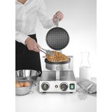  Okrogel Pekač za Vaflje, 230V/1000W, (250x491x285mm) | Shoptok.si