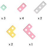  Set REGULAR 12 - magnetni blokovi za slaganje | shoptok.hr