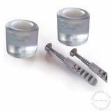  Odbojnik za vrata 38 mm prozirni valjkasti | ePonuda.com