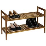 Wenko Stojalo za čevlje iz masivne akacije v naravni barvi 69x40,5x27 cm Fondi – | Shoptok.si