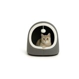 Paws & Whiskers Mačji krevet Alaska STD, 40 x 35 x 35 cm, antracit u