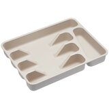 Kitchen Craft Bež organizator za jedilni pribor iz bambusa Kitchen Craft Natural Elements Cene