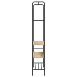  Stalak za odjeću s policama sonoma hrast 77 x 30 x 171 cm | shoptok.hr