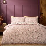 Catherine Lansfield Oranžna/bež podaljšana posteljnina za zakonsko posteljo 230x220 cm Woodland Fox – | Shoptok.si