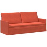 SOFA za 3 osobe Crvena narančasta 190 x 81 x 82 cm Slike