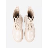 Shelvt Stylish lacquered workers in a light beige shade | ePonuda.com