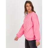 ex moda Sweatshirt-EM-BL-617-4.41P-pink | Shoptok.si