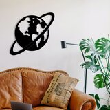 Wallity Zidna dekoracija Planet - M122, 70 x 67 cm, Crna | Eponuda.ba