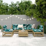  6-dijelni set vrtnih sofa od impregnirane borovine | shoptok.hr