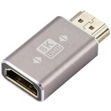 SpeaKa Professional SP-11302000 HDMI adapter [1x muški konektor HDMI - 1x ženski konektor HDMI] siva UHD 8K @ 60 Hz, UHD 4K @ 120 Hz Cijene