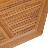  Sklopivi vrtni blagovaonski stol 110 x 110 x 75 cm od tikovine | shoptok.hr