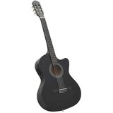  Klasična gitara Western s ujednačivačem i 6 žica crna | Eponuda.ba