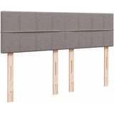  Krevet s oprugama i madracem smeđesivi 140 x 190 cm od tkanine | shoptok.hr