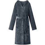 vidaXL Ritualna kapuca Temno modra s Flanel | Shoptok.si