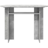  Konzolna stolica s pohranom Betonska siva 100 x 39,5 x 75 cm Slike
