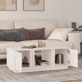  Stolić za kavu bijeli 110x50x40 cm od masivne borovine | Eponuda.ba