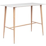 vidaXL Barska miza bela 120x60x96 cm, (20711214) Cene
