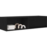 vidaXL TV ormarić crni hrast 100x31x25,5 cm konstruirano drvo | shoptok.hr
