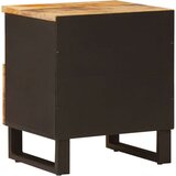  Ormar za krevet 2 pcs Smeđa 40 x 33 x 46 cm Čvrsto drvo manga | shoptok.hr