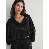 Reserved - LADIES` BLOUSE - crno | shoptok.hr