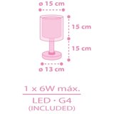 Dalber 41251 - LED dečija lampica HELLO KITTY&FRIENDS 1xG4/4W/230V ružičasta | Eponuda.com