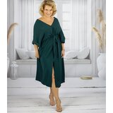 Pri Oversize dress with belt and V neckline SOPHIA | shoptok.hr
