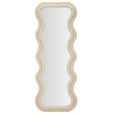 Mauro Ferretti Zidno ogledalo Emily Cream Velvet Cijene