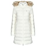 Tommy Jeans Puhovke TJW ESSENTIAL HOODED DOWN COAT Bela Cene