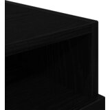  Noćni ormar Crni hrast 40 x 39 x 37 cm Konstruirano drvo | shoptok.hr