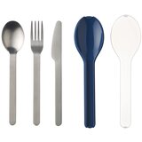 Rosti Mepal Trodijelni putni set pribora za jelo Ellipse | shoptok.hr
