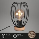 BRILO Stona lampa WAKTU 1xE27/25W/230V kaučukovo drvo | Eponuda.com
