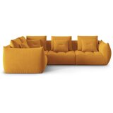 Micadoni Žuta kutna garnitura od bouclé tkanine (s lijevim kutom) Bloom – Home Cijene