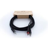 Cordial 14856 utičnica / Cinch audio Y-adapter [1x 3,5 mm banana utikač - 2x muški cinch konektor] 3 m crna PVC obloga, | Eponuda.ba