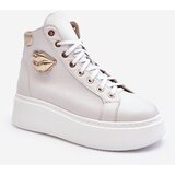 Kesi Women's high zip sneakers Lemar White Katerin Cijene