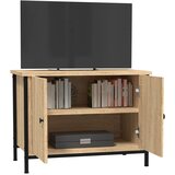 TV ormarić s vratima Sonoma hrast 60x35x45 cm Konstruirano drvo | shoptok.hr