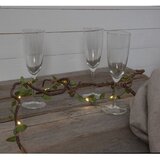 Star Trading Zelena LED svetlobna veriga Leaf, dolžina 95 cm | Shoptok.si