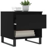  Stolić za kavu crni 50 x 46 x 50 cm od konstruiranog drva | Eponuda.com