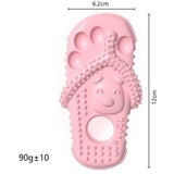 INF TPR igrača za žvečenje za pse v obliki copata - čiščenje zob in interaktivna igra Pink, (5000125491) | Shoptok.si