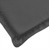 Jastuk za ležaljku prošarani antracit 186x58x4 cm od tkanine | shoptok.hr