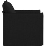 SOFA Crna 75 x 82 x 85 cm tkanina | Eponuda.com
