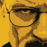  Ručno slikane slike na platnu na platnu POP Art Breaking Bad 4-dijelna () | shoptok.hr