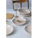 Hermia Krem duboki tanjuri u setu 6 kom od kamenine ø 20 cm – | shoptok.hr