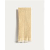 Kave Home Žuta /bež pamučna pletena deka 100x170 cm Lideba – | shoptok.hr