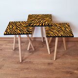 Hanah home Set 3 stočića 3Shp149 Orange | ePonuda.com